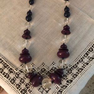 Vintage necklace of beautiful beads